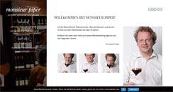 Desktop Screenshot of monsieurpiper.de